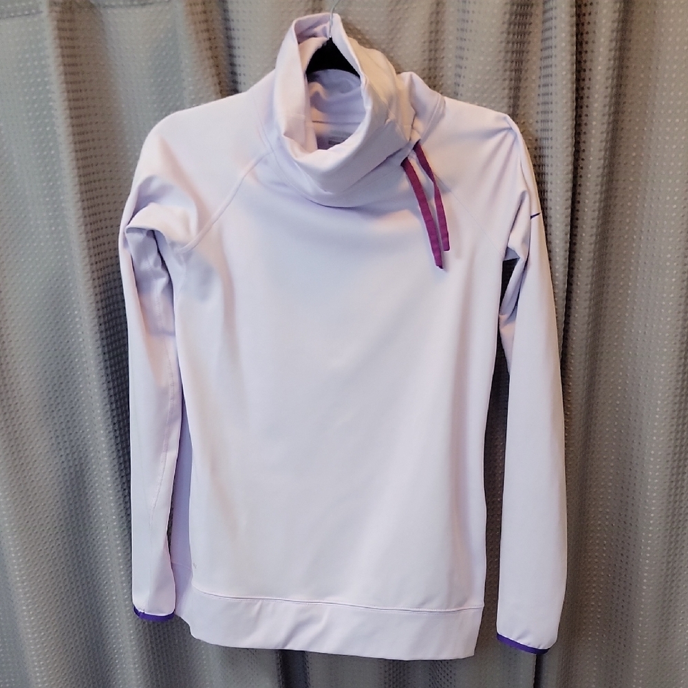 Nike Pro Cowl Neck Running Warm Top Size M